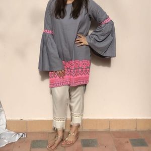 Khaadi Pakistani Brand Kurti | one Piece